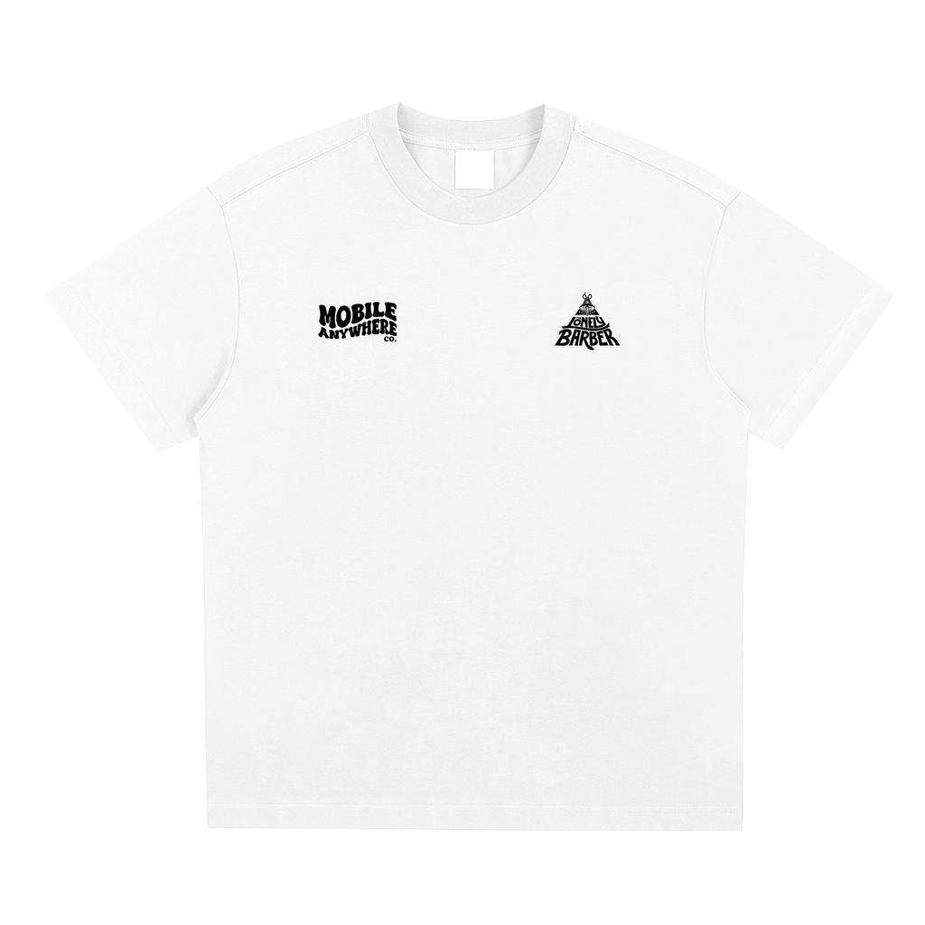 Mobile Anywhere Co. Salutes The Lonely Barber T-Shirt