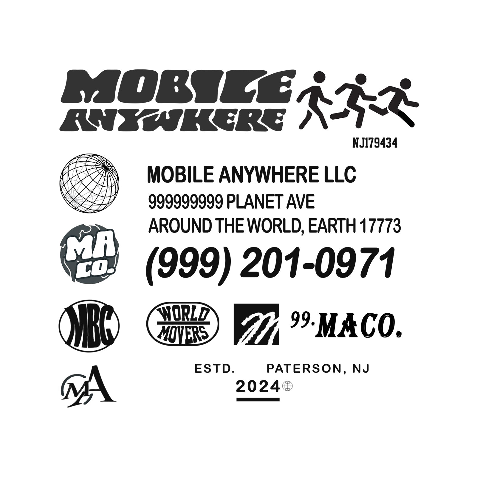 999999999 Planet Avenue T-Shirt