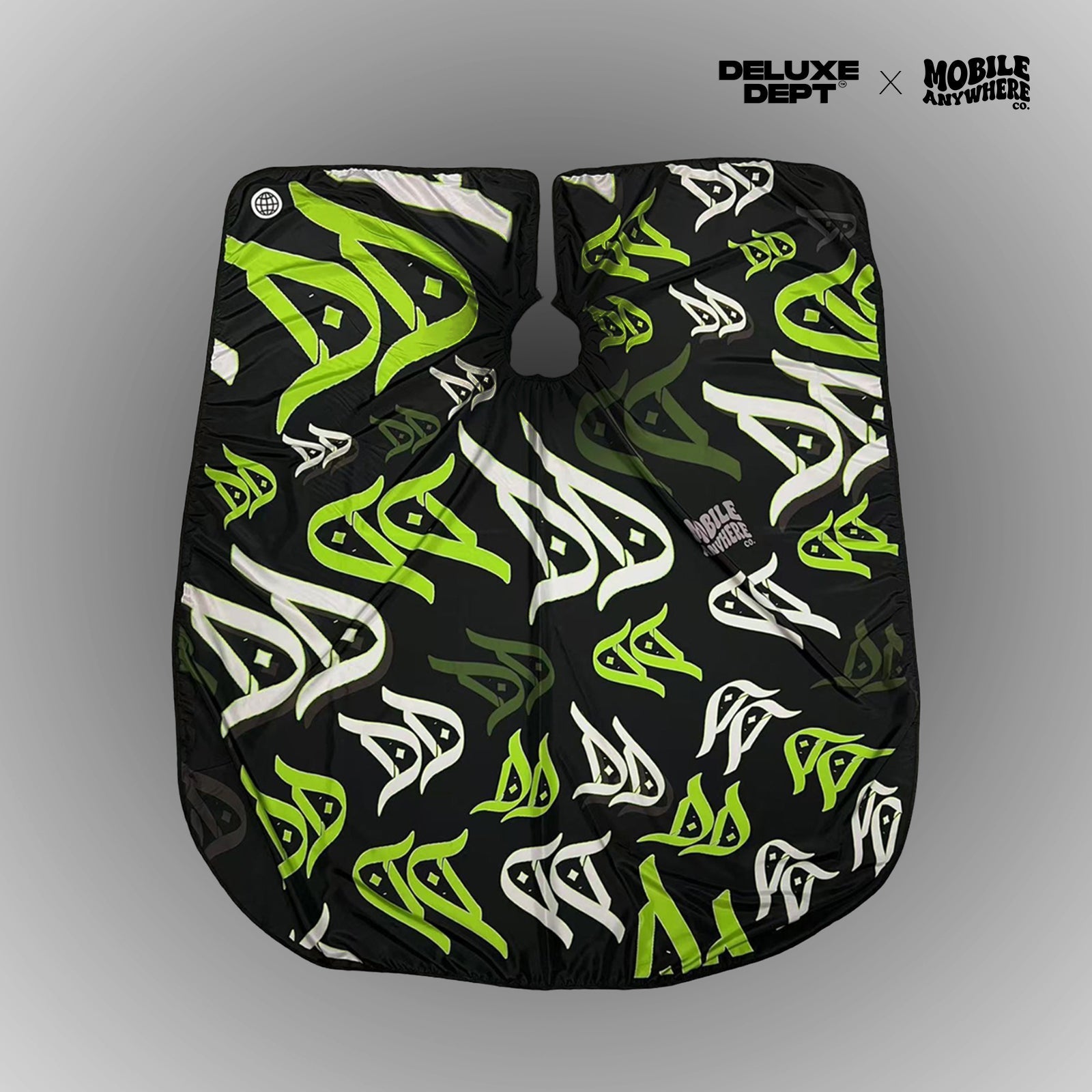 Deluxe Dept. Professional Barber Cape