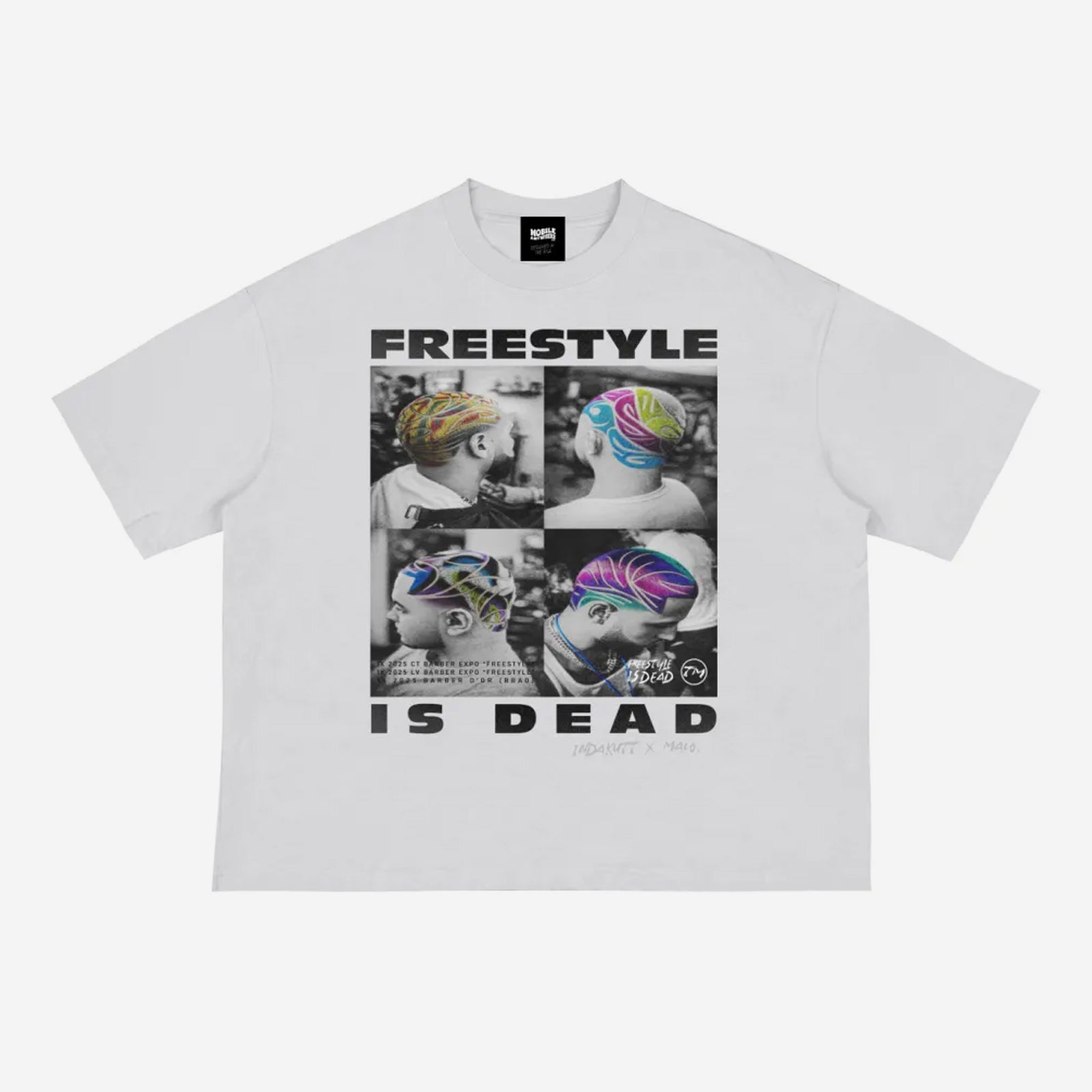 "FREESTYLE IS DEAD" X INDAKUTTSTUDIO Volume.2 T-Shirt