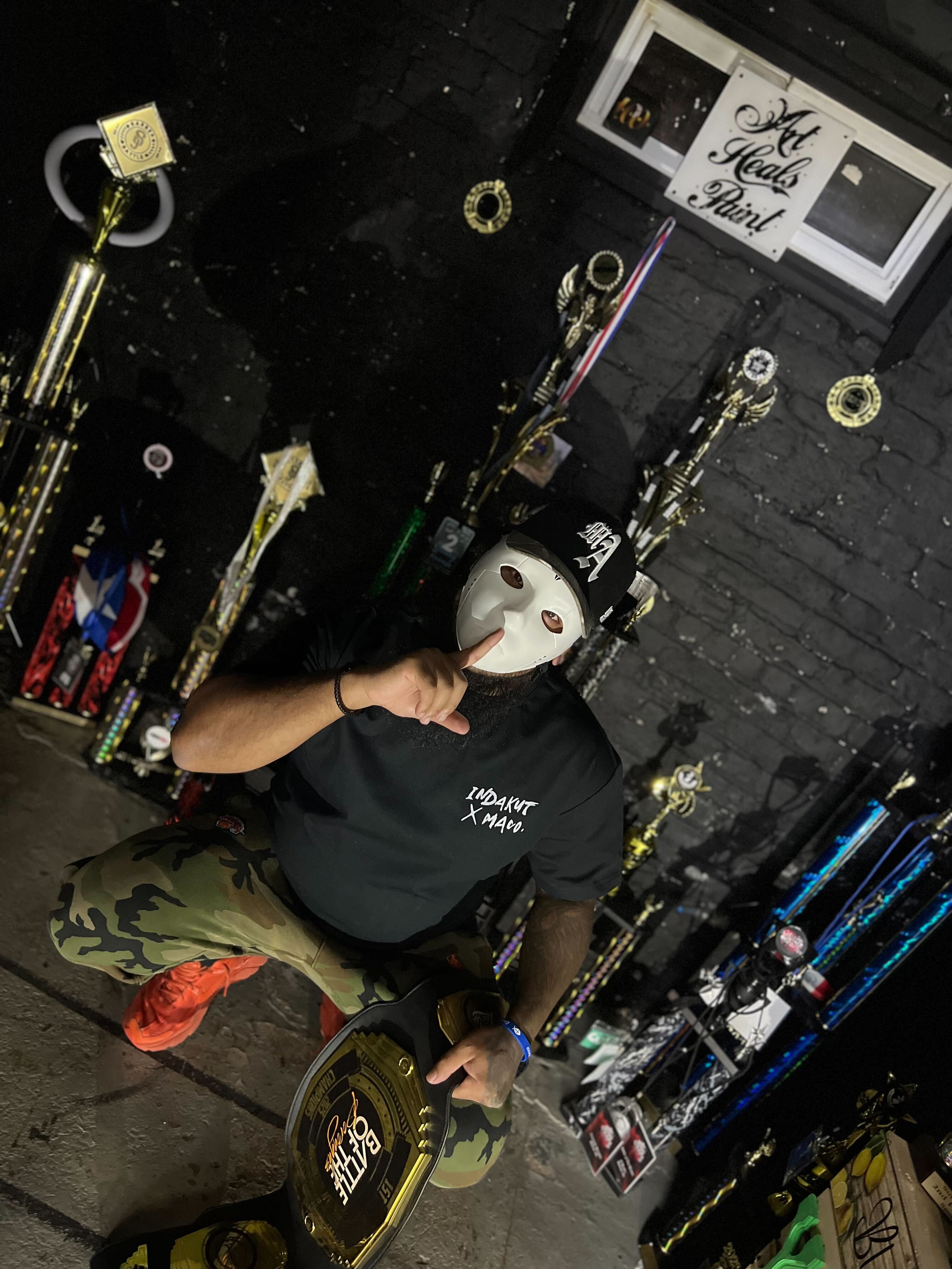 "FREESTYLE IS DEAD" X INDAKUTTSTUDIO Classic Loose Boxy Tee