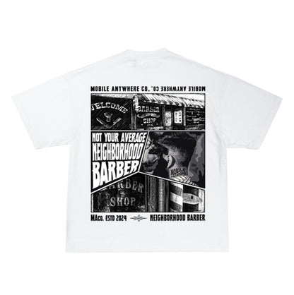 Not Your Average Neighborhood Barber Oversized T-Shirt