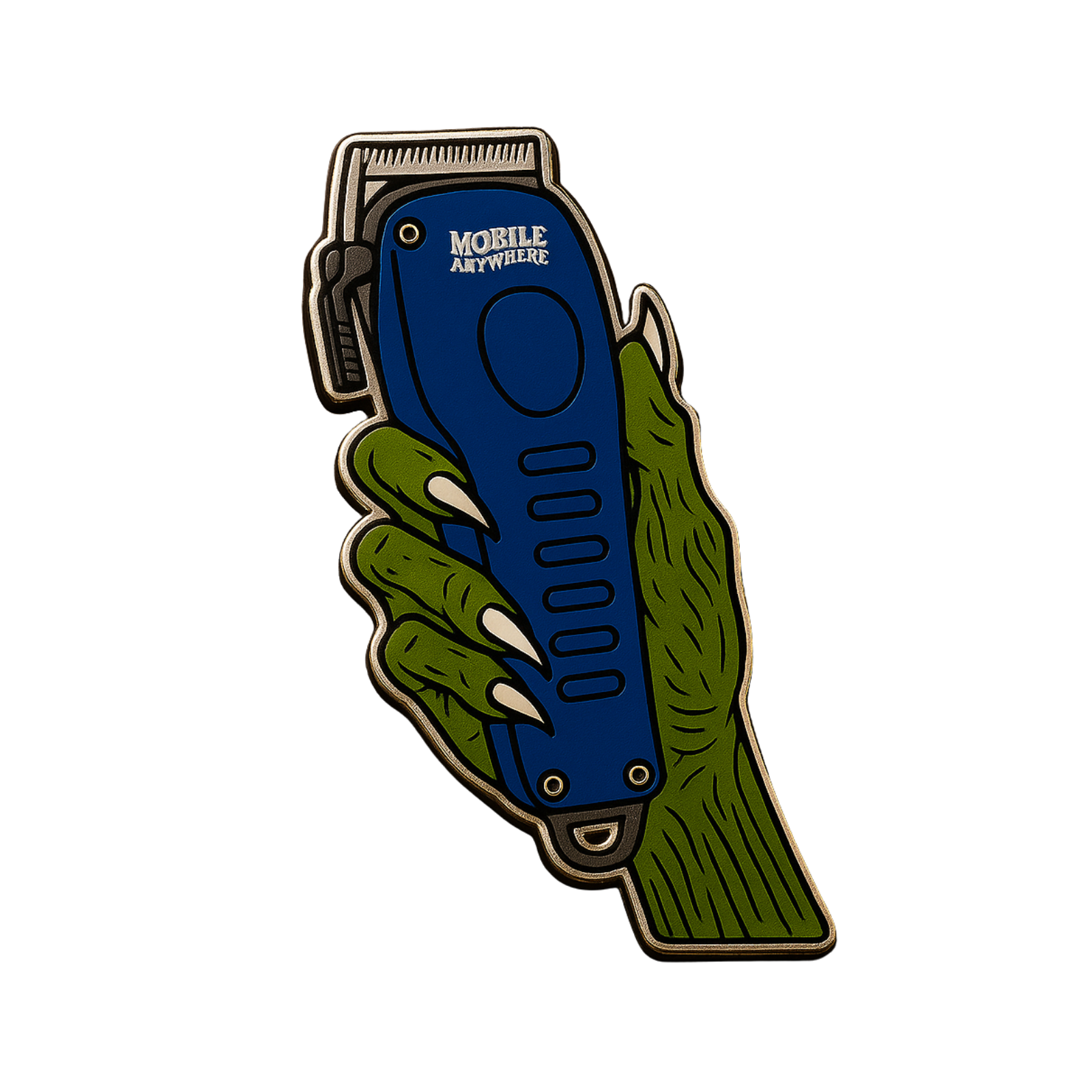 MONSTER Clipper Hands Pin