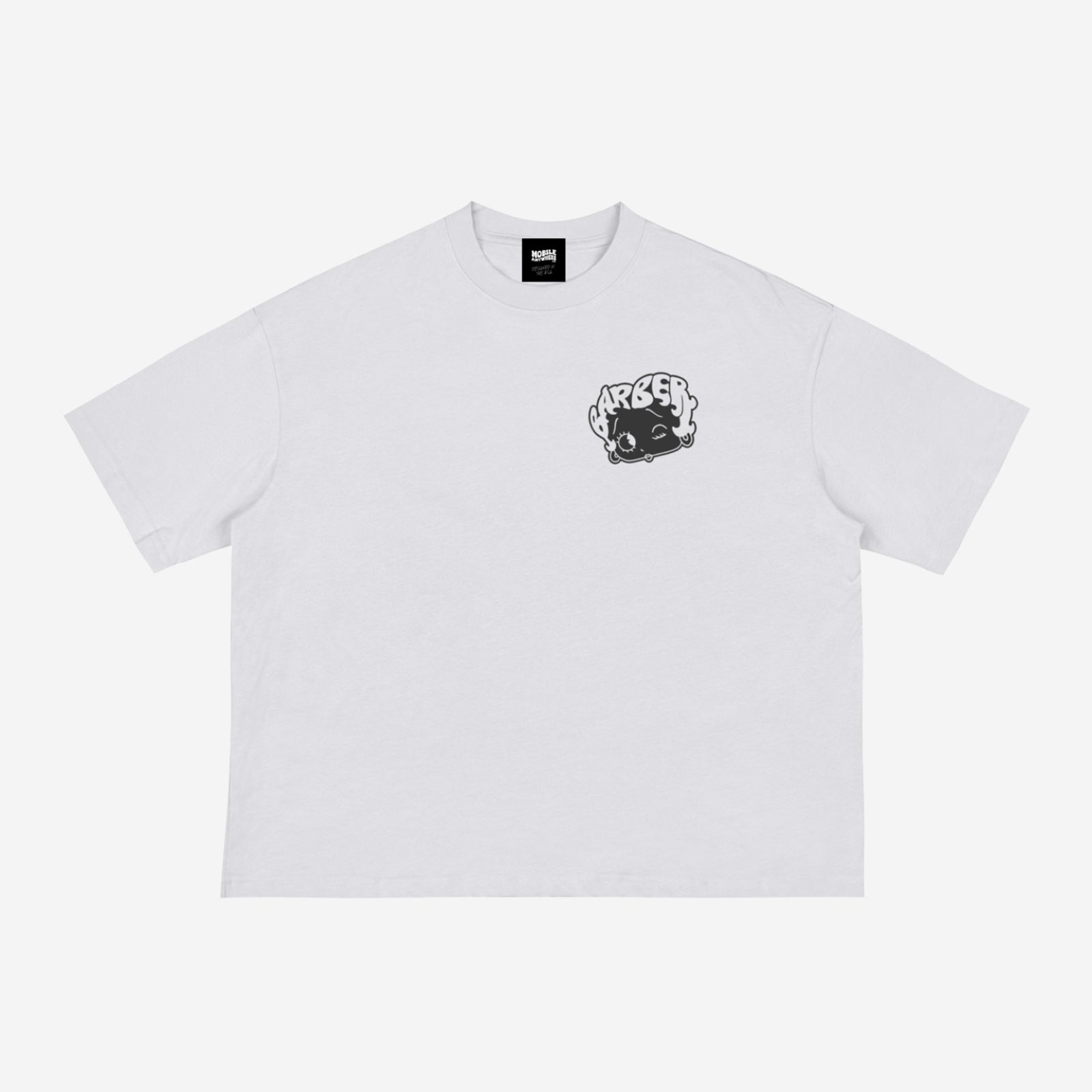 Betty Boop Barber Mascot Tee