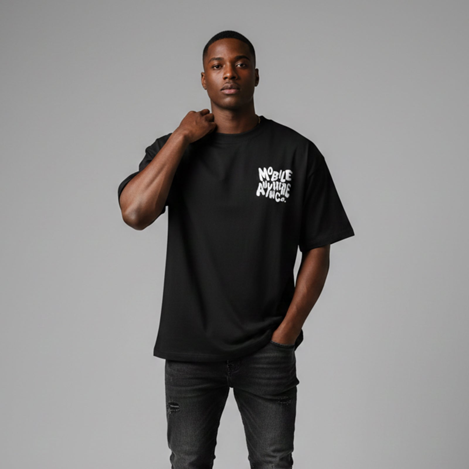 JOURNEY ANYWHERE Classic Loose Boxy Tee